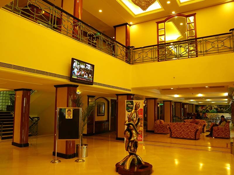 Fortune Select Grand Ridge - Member ITC Hotel Group Tirupati Exterior foto The lobby of the hotel